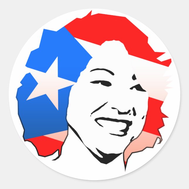 Oberster Gerichtshof Sonia Sotomayor Stickers (Vorderseite)