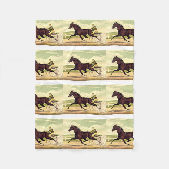 OBERSTER mürrischer Champion Fleecedecke (Vorderseite)