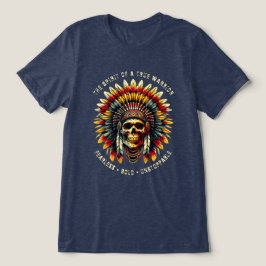 Oberster T - Shirt der Indianergemeinschaft