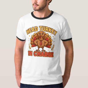 Oberster Truthahn im Amt   Lustiger Chef T-Shirt