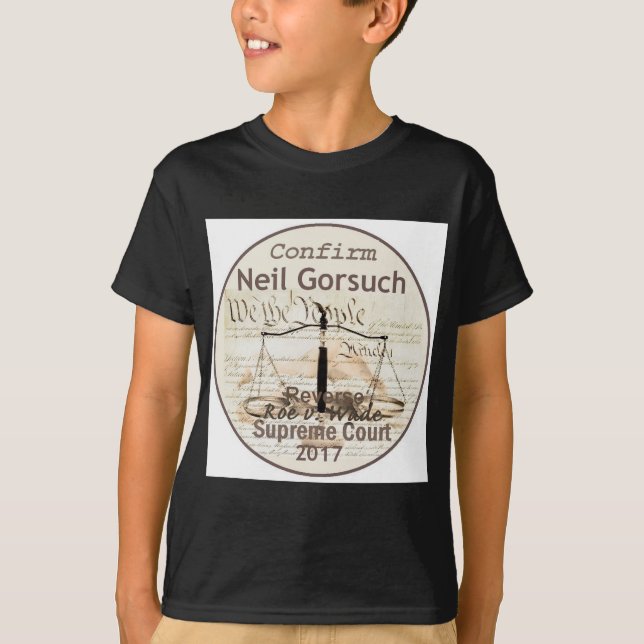 Oberstes Gericht Neils GORSUCH T-Shirt (Vorderseite)
