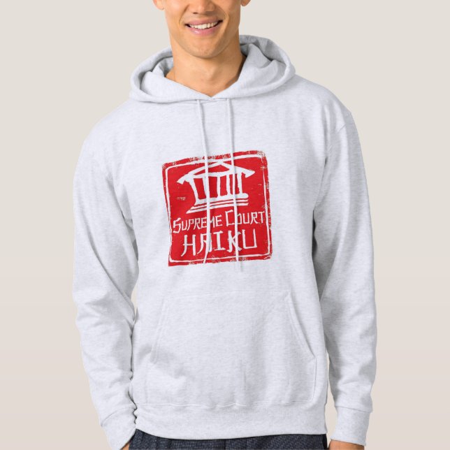 Oberstes Gerichthaiku-Logo Hoodie (Vorderseite)
