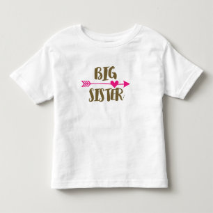 Oberstes große Schwester-T-Shirt Kleinkind T-shirt