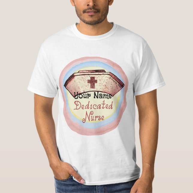 Oberteil der Krankenschwester T-Shirt (Vorderseite)
