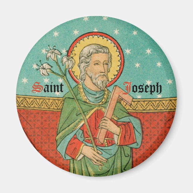 Obertorso von St. Joseph (Detail; VVP 09) Magnet (Vorne)