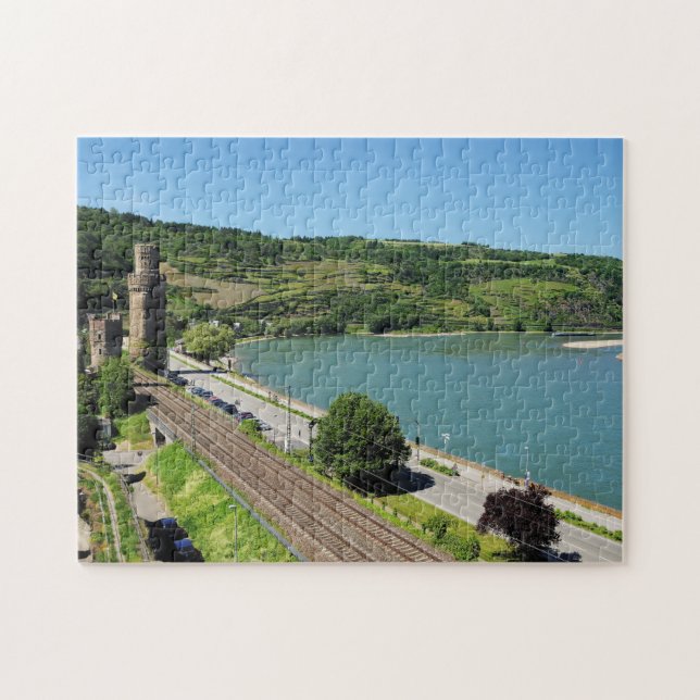 Oberwesel am Rhein Puzzle (Horizontal)