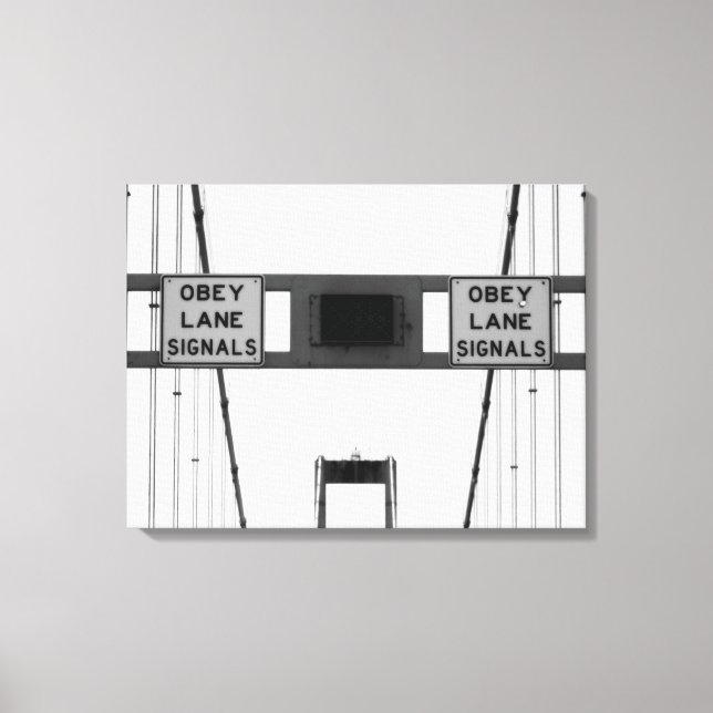 Obey Lane Signals Triptych Leinwanddruck (Vorderseite)