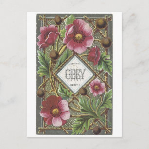 Obey Postkarte