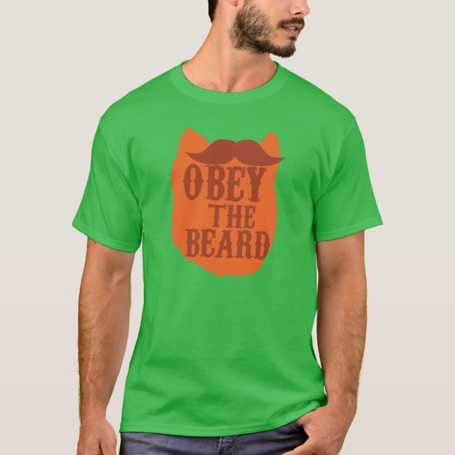 OBEY the BEARD T-Shirt (Vorderseite)