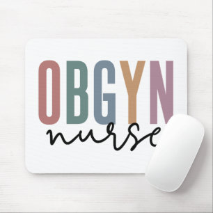 OBGYN Nurse Obstetrie und Gynäkologie Mousepad