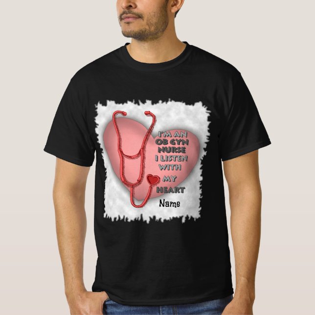 ObGyn Nurse T-Shirt (Vorderseite)