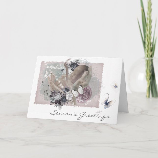 OBGYN-Sitzungskarte Feiertagskarte (Vorderseite)