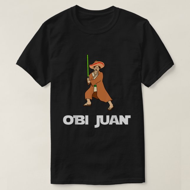 Obi Juan Parody T Shirt Mexico Cinco De Mayo T Sh (Design vorne)