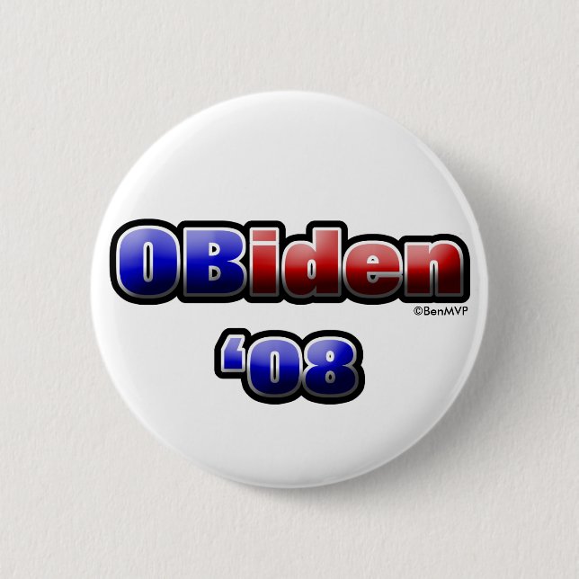 OBiden '08 Button (Vorderseite)