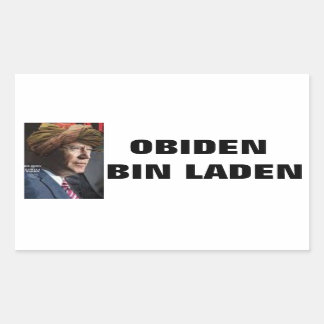 OBIDEN BIN LADEN STICKER
