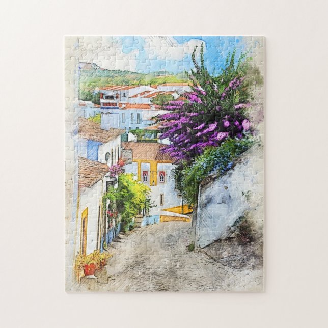 Obidos Blume Puzzle (Vertikal)