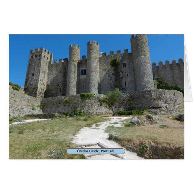 Óbidos Castle, Portugal (Vorderseite (Horizontal))