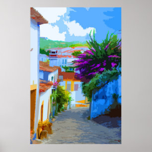 OBIDOS- THE JEWEL OF PORTUGAL POSTER