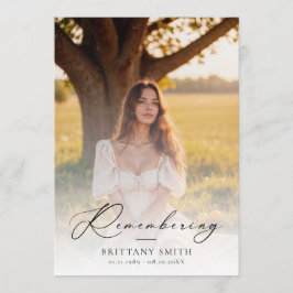 Obituary Order of Service Memorial Funeral Programm