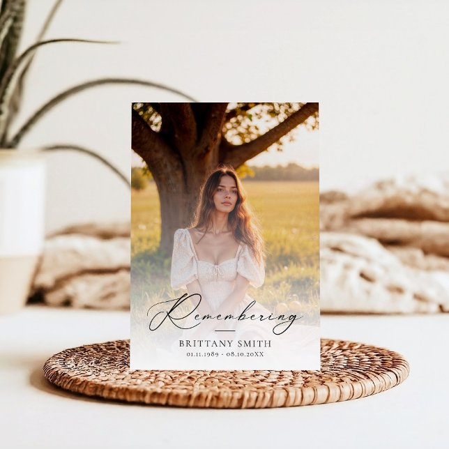 Obituary Order of Service Memorial Funeral Programm (Von Creator hochgeladen)