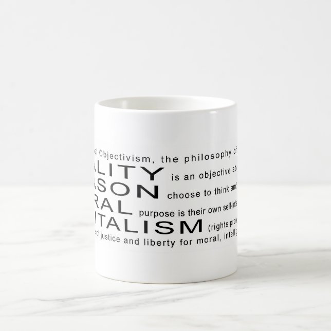 Objectivism Tasse (Mittel)