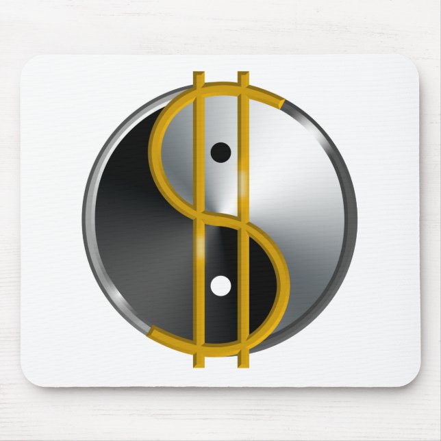 Objectivist Yin/Yang mouspad Mousepad (Vorne)