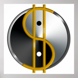 Objectivist Yin/Yang Poster