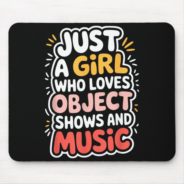 Objektshows _ lustige Objektshows und Musik für Ki Mousepad (Vorne)