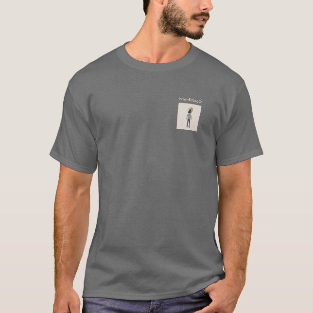 objet_15_un homme_1 T - Shirt (Vorderseite)