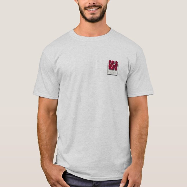 objet_4_Variationen des Ruby-T-Shirts T-Shirt (Vorderseite)