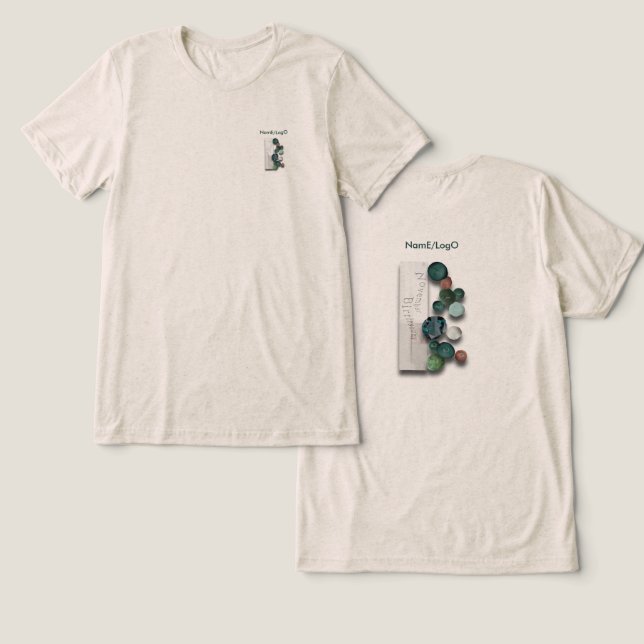 Objet_5_Variationen auf dem Topaz-T - Shirt (Design Vorderseite & Rückseite)