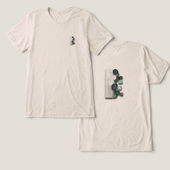 Objet_5_Variationen auf dem Topaz-T - Shirt (Design Vorderseite & Rückseite)