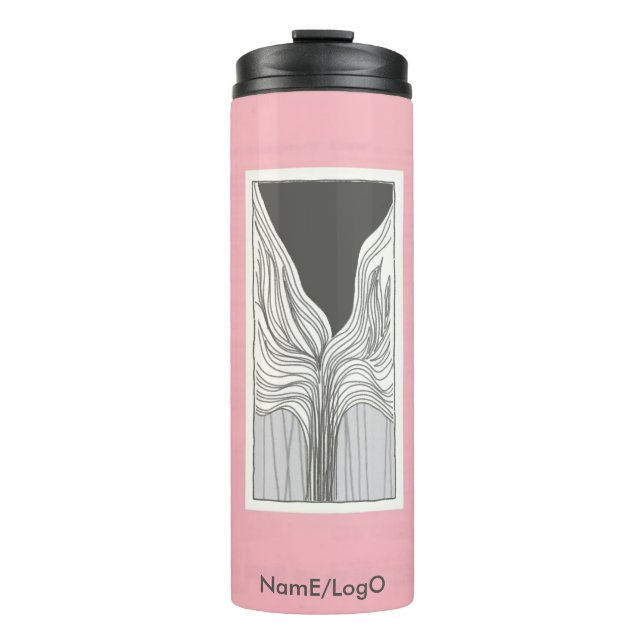 objet_6_außerhalb Landschaft Thermosbecher (Vorderseite)