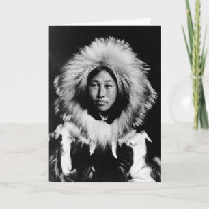 Obleka, an Eskimo woman, 1907 Karte