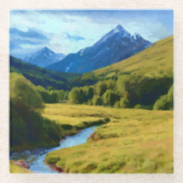 Oblivion Geboren von Lethe Glasuntersetzer