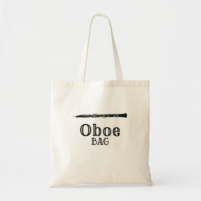 Oboe Bag Oboist Player Doppelbettcouch Tragetasche (Vorne)