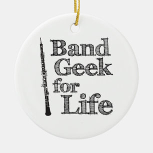 Oboe Band-Aussenseiter Keramik Ornament