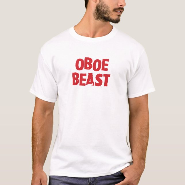 Oboe Beast Shirt - leicht (Vorderseite)
