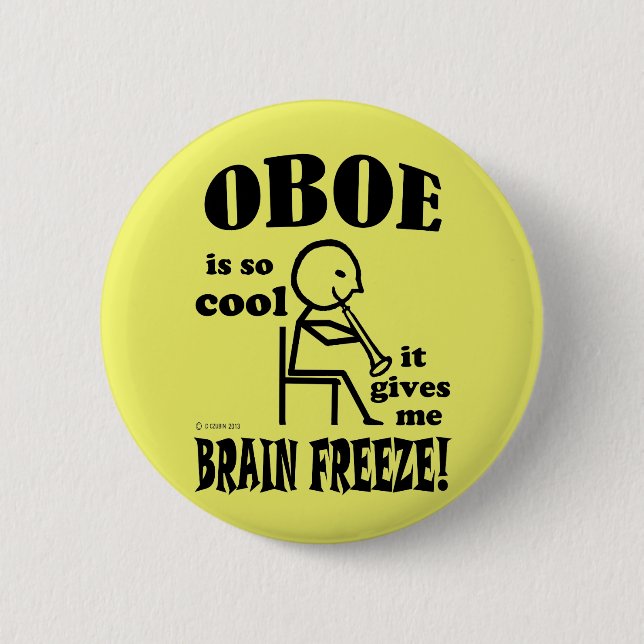 Oboe, Brain Freeze Button (Vorderseite)