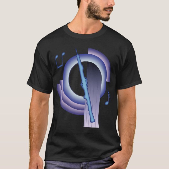 Oboe Deco2 T-Shirt (Vorderseite)