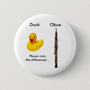 Oboe/Enten-Knopf Button