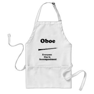 Oboe Geschenk Schürze