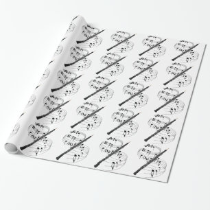 Oboe Geschenkpapier