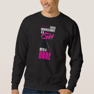 Oboe Instrument Music Player Lehrgang Obois Sweatshirt