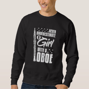 Oboe Instrument Music Player Lehrgang Obois Sweatshirt