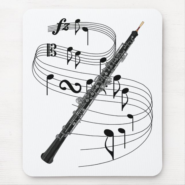 Oboe Mousepad (Vorne)