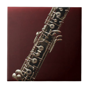 Oboe-Musikinstrument Fliese