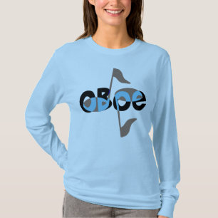 Oboe Musiknotens T-Shirt