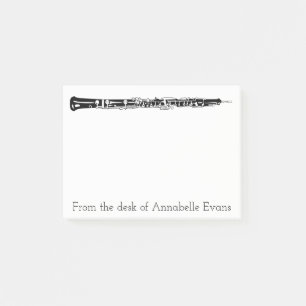 Oboe personalisieren post-it klebezettel