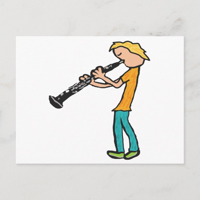 Oboe Postkarte (Vorderseite)